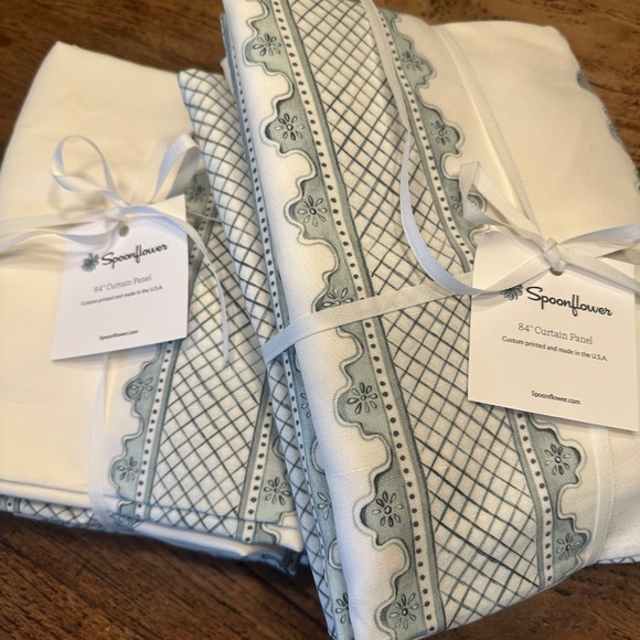 Spoonflower drapes